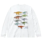 segasworksの白亜紀の牛たち（ハドロサウルス亜科） Big Long Sleeve T-Shirt