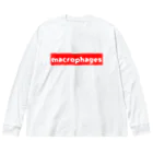 十織のお店のmacrophages ビッグシルエットロングスリーブTシャツ