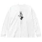 maemaedanの投げちゅうさぎ Big Long Sleeve T-Shirt