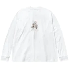  こぐま        のばらの庭 Big Long Sleeve T-Shirt