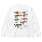 segasworksの白亜紀の牛たち（ランベオサウルス亜科） Big Long Sleeve T-Shirt