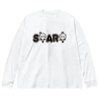 きくのらくがきのSTART きく　黒文字バージョン Big Long Sleeve T-Shirt