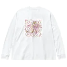 たちばな もものpeachgirl Big Long Sleeve T-Shirt