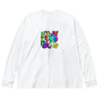 ユウユウオブジサンのハスダクリーチャー002 Big Long Sleeve T-Shirt