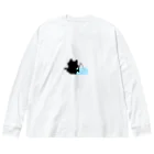 たまねこの釣り猫 Big Long Sleeve T-Shirt