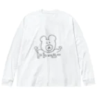 ぽんぽこ屋のトレーニー（くまさん） Big Long Sleeve T-Shirt