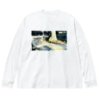 874NatureWorksの渋くて凛々しいイケメンすぎる猿 Big Long Sleeve T-Shirt