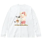 HUGNICOのロバくんと Big Long Sleeve T-Shirt