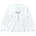 レパード君ショップのクマさんちの家族 Big Long Sleeve T-Shirt