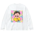 panda_no_kodomoの箱入り娘 Big Long Sleeve T-Shirt