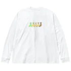 レパード君ショップのバナナの物語 Big Long Sleeve T-Shirt