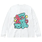 みゃい🧸🐾のはさみくみゃ３ Big Long Sleeve T-Shirt