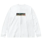 Strange headのLast Supper by the Zodiac#Banquet Big Long Sleeve T-Shirt