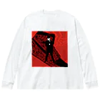 スニーカーマフィアSHOPのヒットマングラフィック Big Long Sleeve T-Shirt