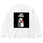 スニーカーマフィアSHOPのスカルマフィアグラフィック Big Long Sleeve T-Shirt