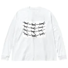 pecoranaのハリガネ Big Long Sleeve T-Shirt