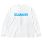 きくのらくがきのBLOGGER きく ビッグシルエットロングスリーブTシャツ