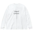 TENNIS SCHOOLのTENNIS SCHOOLシリーズ ビッグシルエットロングスリーブTシャツ