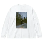 me's filmのフィンランドの雪 Big Long Sleeve T-Shirt
