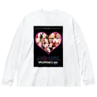 コノデザインのValentine's Day Fan Art Big Long Sleeve T-Shirt