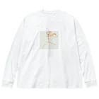 fukfukのno.1 ヒトツメ Big Long Sleeve T-Shirt