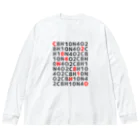 Max_おんぱのカフェインシャツ Big Long Sleeve T-Shirt