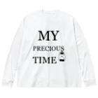 A33のMY PRECIOUS TIME ビッグシルエットロングスリーブTシャツ