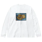 Masterpieceのゴッホ　/　ひまわり　Sunflowers 1887 Big Long Sleeve T-Shirt