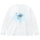 井上のじーべんろっくながくびがめ Big Long Sleeve T-Shirt