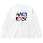 アメリカンベース   GG1966のハードロック　HARDROCK　音楽　バンド　ミュージシャン ビッグシルエットロングスリーブTシャツ