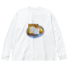 しらたまのすべり落ちた黄身 Big Long Sleeve T-Shirt