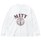 コノデザインのMITT カレッジロゴ ビッグシルエットロングスリーブTシャツ