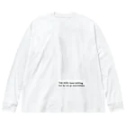 黒山　羊　1文字1万円で売れる人。のTHE FOOL. Big Long Sleeve T-Shirt