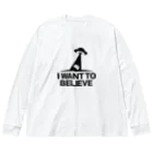 stereovisionのI WANT TO BELIEVE Big Long Sleeve T-Shirt