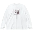 ジーナショップ(たぬき多め)のホンドタヌキ Big Long Sleeve T-Shirt