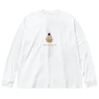 rurugirlのモンブラン（ロゴ） Big Long Sleeve T-Shirt