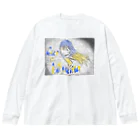 Salonのpeace in Ukraina ビッグシルエットロングスリーブTシャツ