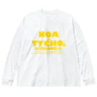 ノアティコSHOPのノアティコちゃんねるロゴ（英語） Big Long Sleeve T-Shirt