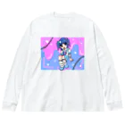 こころﾁｬﾝの魔法少女になりたかった Big Long Sleeve T-Shirt