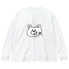 鹿先生のくま Big Long Sleeve T-Shirt