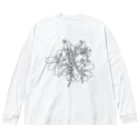 A33のパクチーの花 ビッグシルエットロングスリーブTシャツ