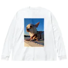 うめこずかんの海辺のうめこ１ Big Long Sleeve T-Shirt