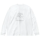 ホテル街で蒸気のホテル街で蒸気Tシャツ Big Long Sleeve T-Shirt