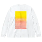 はにかむ工房のはにかむ(honeycomb) ビッグシルエットロングスリーブTシャツ