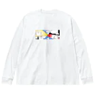 動画で民法がわかーる。のアザラシのマンガアザラシ Big Long Sleeve T-Shirt