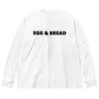 seizanのegg & bread ビッグシルエットロングスリーブTシャツ