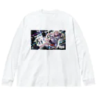 CLMX GOODS "2024"の原石ジャケットデザイン ビッグシルエットロングスリーブTシャツ