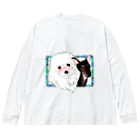 オフィシーナ　ロンポペのモフちゃんとツンデレちゃん Big Long Sleeve T-Shirt