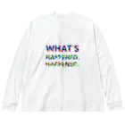 NomuraのWHAT'S HAPPENED HAPPENED ビッグシルエットロングスリーブTシャツ