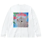 理絵のねこ さわやか Big Long Sleeve T-Shirt